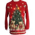 14STC8053 ugly christmas sweater with light